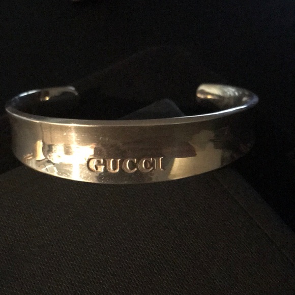 Gucci Jewelry - Original Guccicuffs bracelet sterling Italy legit